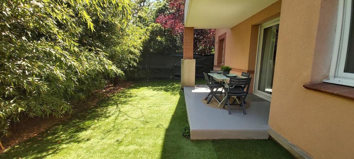 Ferienwohnung Les Capitouls - Avec Entree Autonome, Clim Neuve, Jardin, Parking Prive & Sa Piscine ! - Toulouse Exterior foto