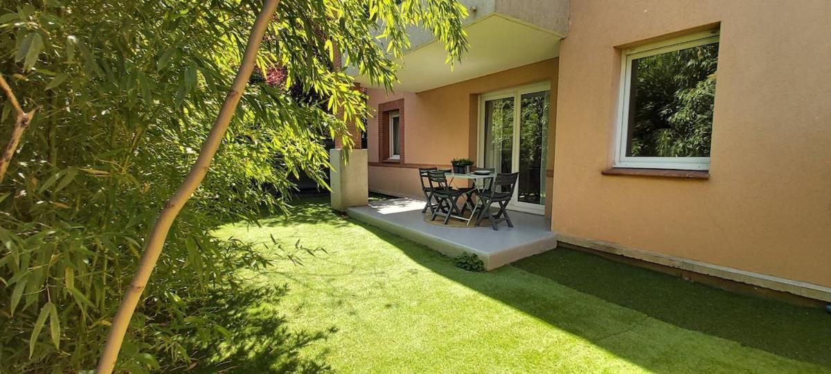 Ferienwohnung Les Capitouls - Avec Entree Autonome, Clim Neuve, Jardin, Parking Prive & Sa Piscine ! - Toulouse Exterior foto